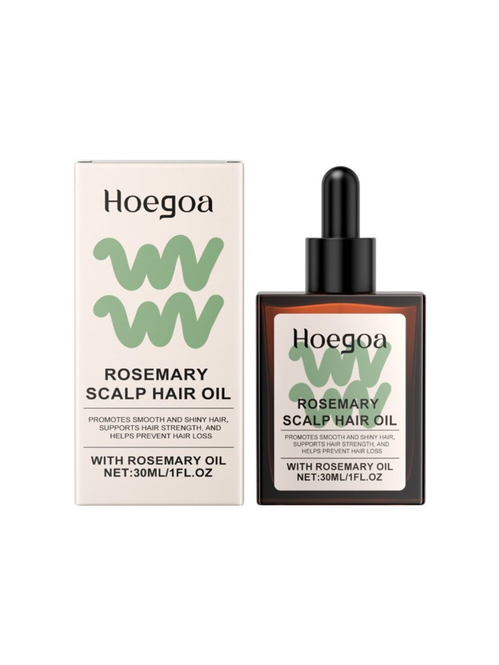 HOEGOA Rosemary & Vitamin E Hair Care Oil 30ml